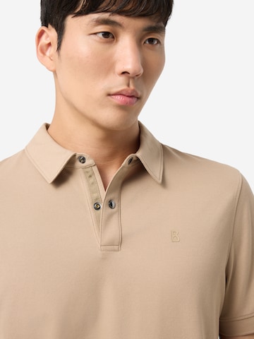 BOGNER Piqué-Polo-Shirt ' 'Timo in Beige