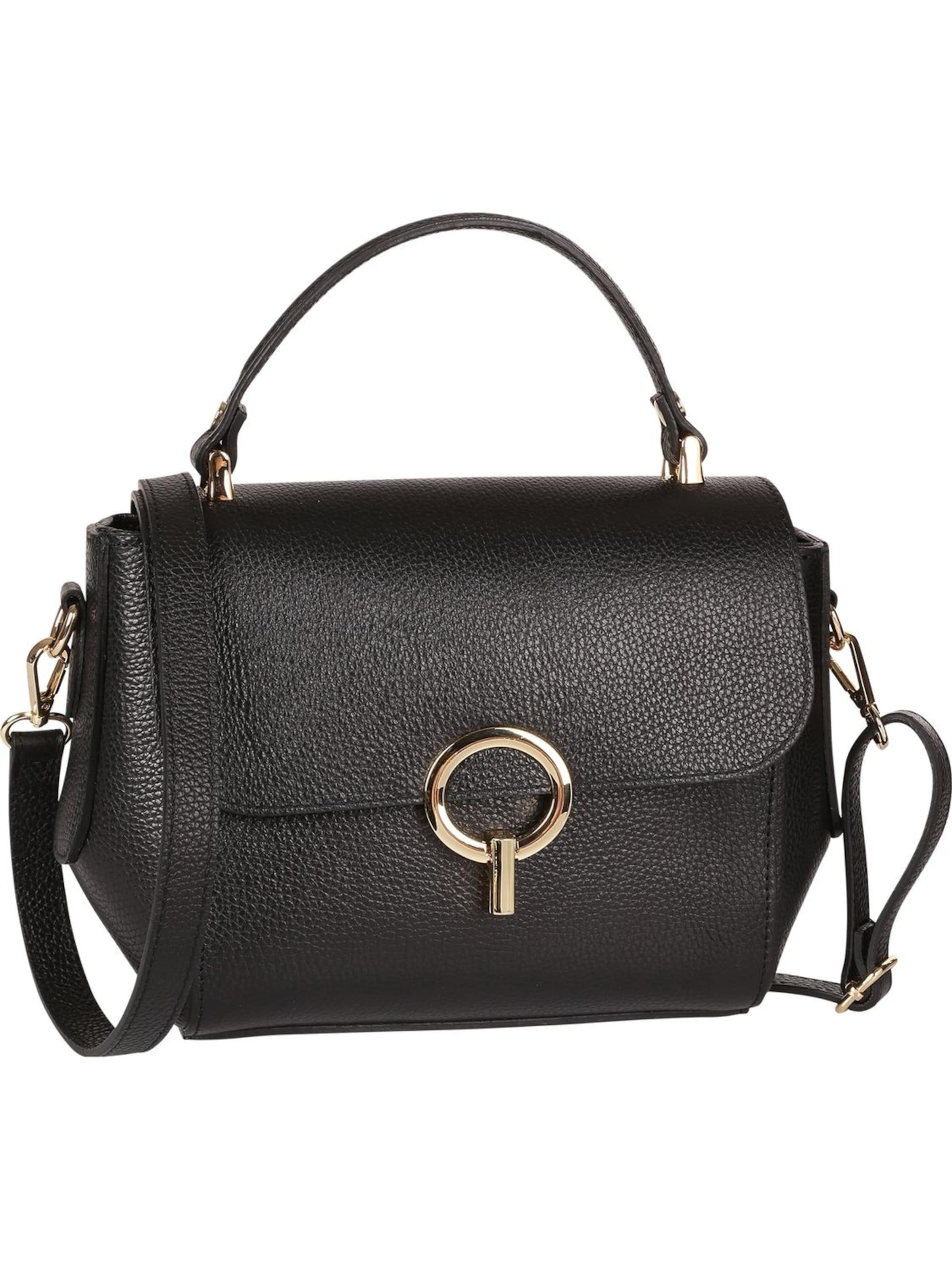 Toscanto Handbag in Black: front