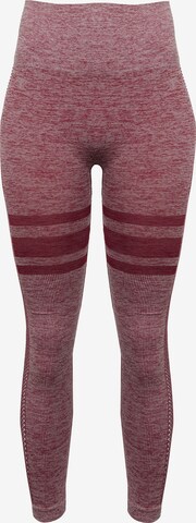 Leif Nelson Sport Leggings in Rot: predná strana