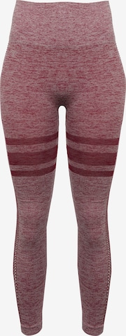 Leif Nelson Leggings in Red: front