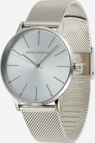 ARMANI EXCHANGE Uhr in Silber: predná strana