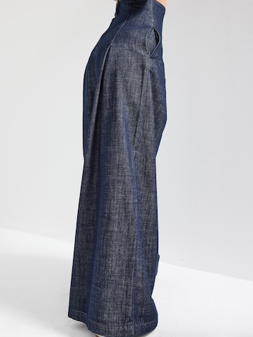 IT'S BASIC Wide leg Jeans 'PALAZZO HIGH RISE JEANS' in Blue