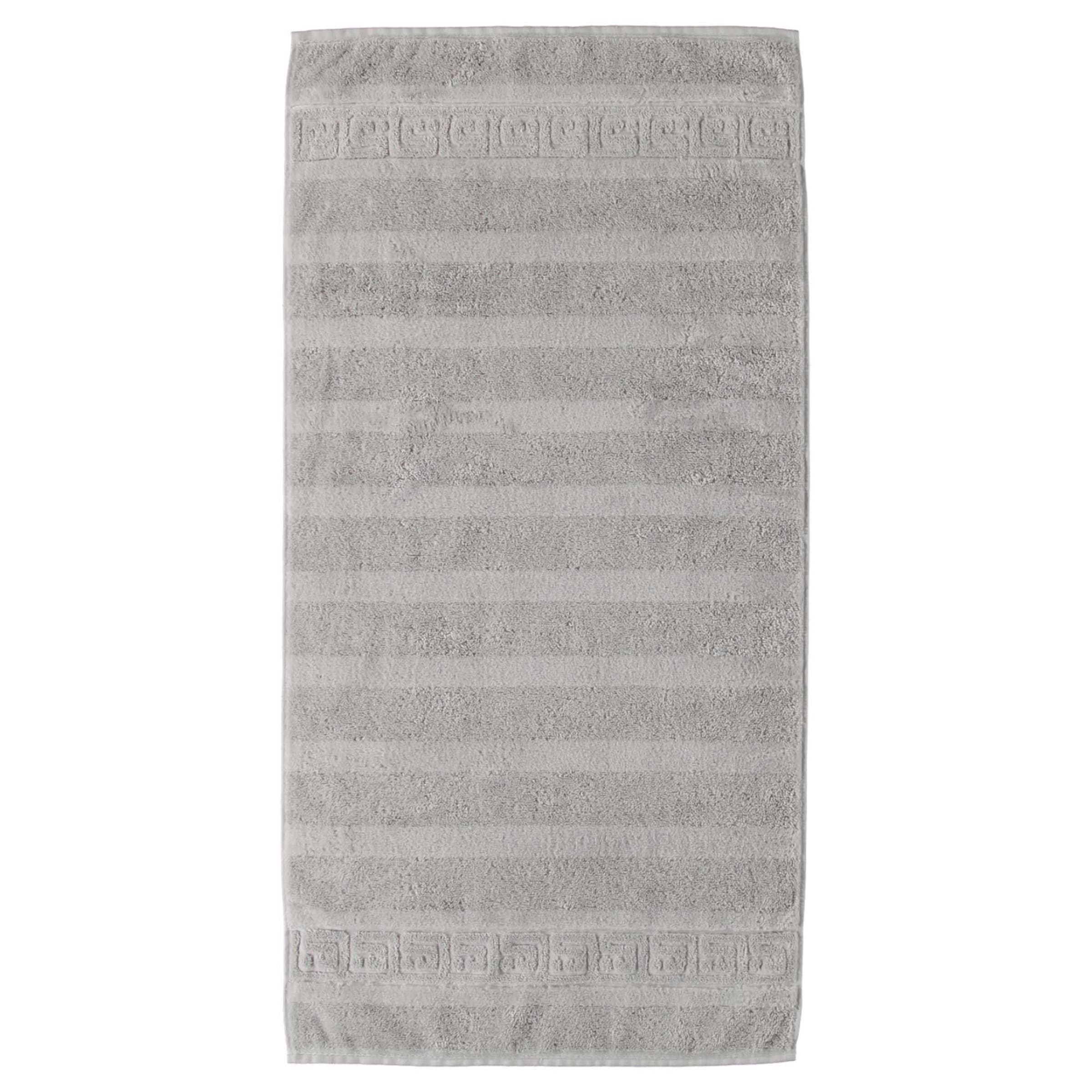 Telo doccia di Cawö in grigio: frontale