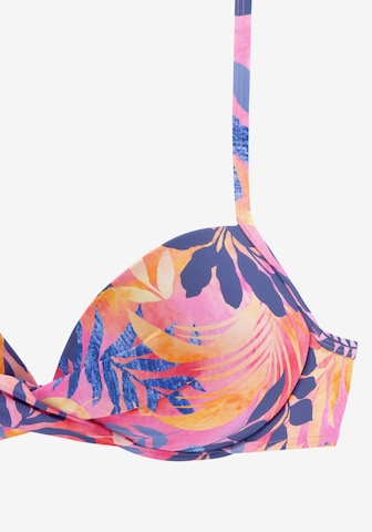 Push-up Hauts de bikini VIVANCE en mélange de couleurs