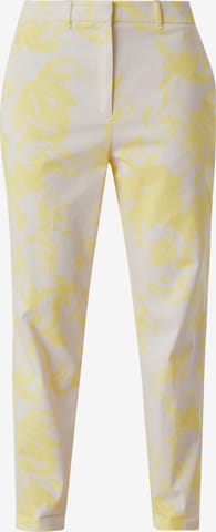 Regular Pantalon chino s.Oliver BLACK LABEL en jaune : devant