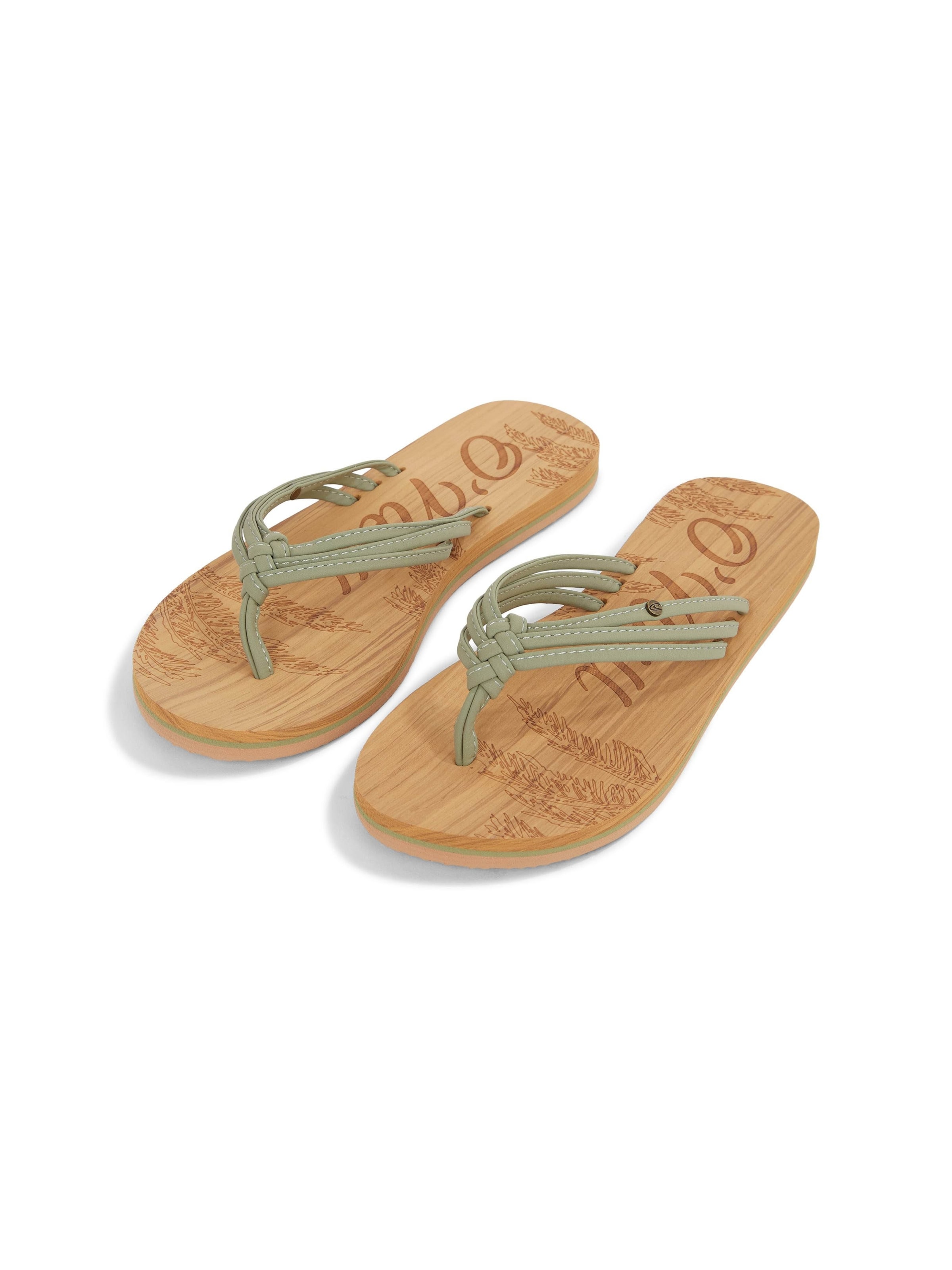 Flip-flops 'Ditsy' de la O'NEILL pe verde