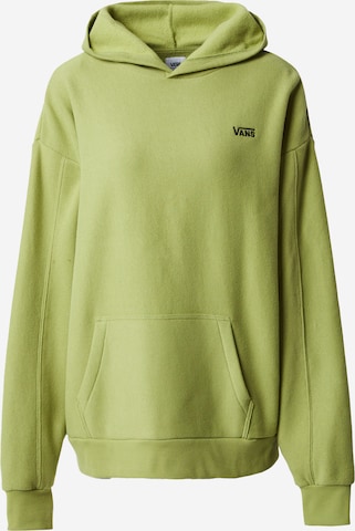 Sweat-shirt VANS en vert : devant