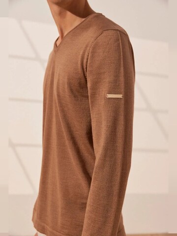 SILK & CASHMERE Pullover‌‌‌‌‌ in Beige