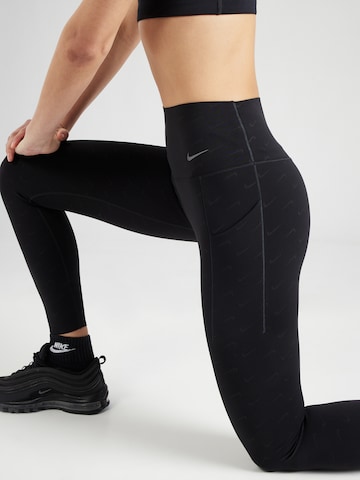 Regular Pantaloni sport 'UNIVERSA' de la NIKE pe negru