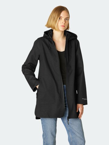 ILSE JACOBSEN Funktionsjacke 'RAIN' in Schwarz: predná strana