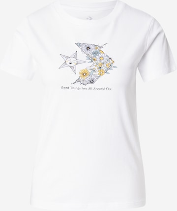 CONVERSE T-Shirt in Weiß: Vorderseite