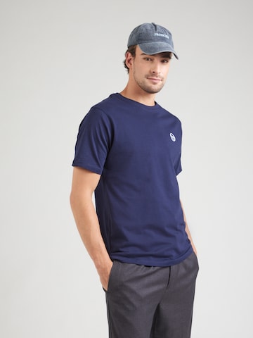 T-Shirt 'MATTIA' Sergio Tacchini en bleu : devant