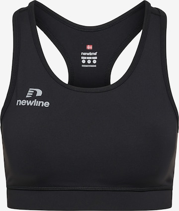 Newline Sports Top in Black: front