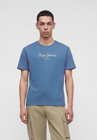 Maglietta 'EGGO N' di Pepe Jeans in blu: frontale