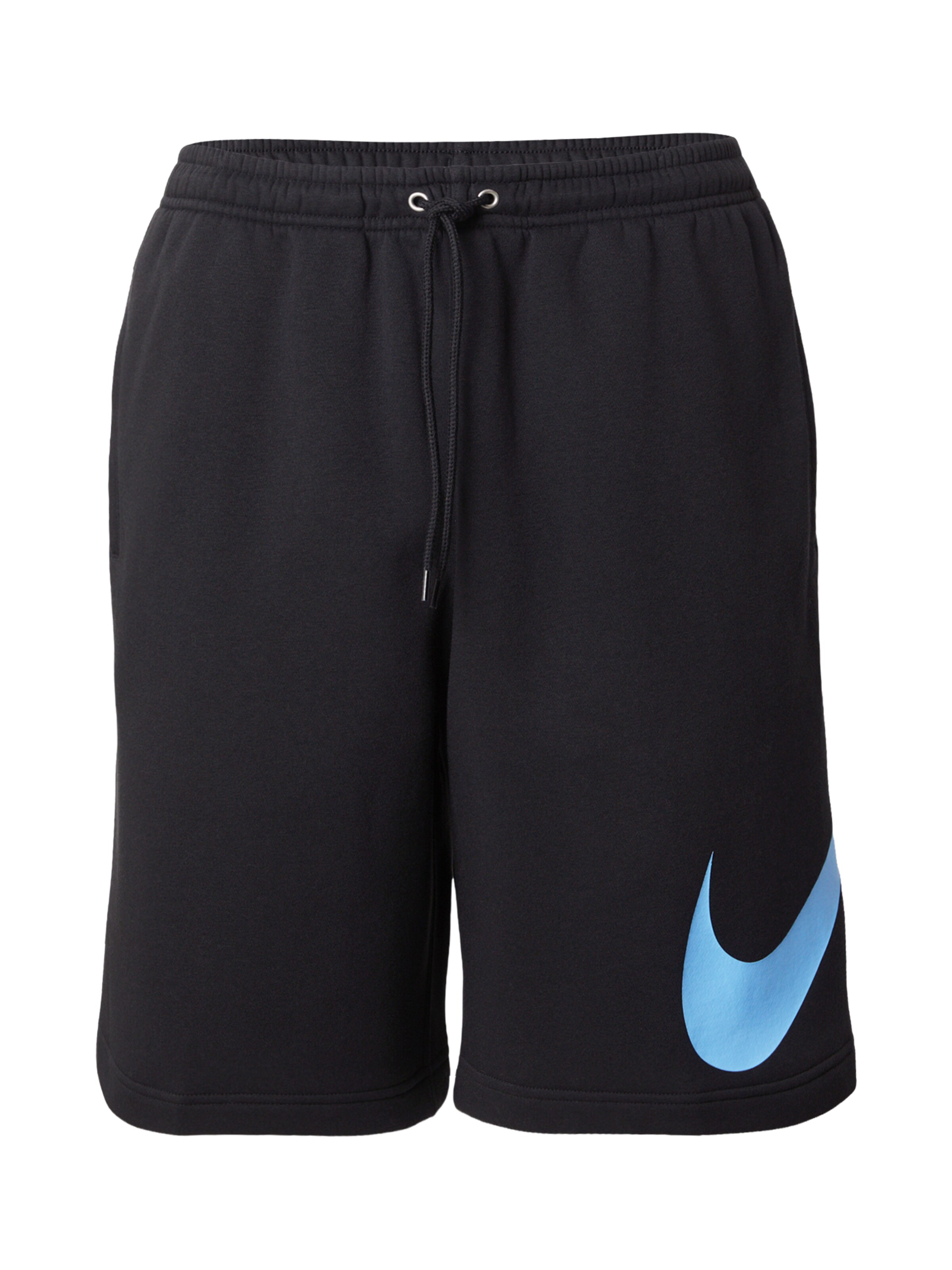 Nike Sportswear Shorts 'CLUB' in Schwarz: Vorderseite