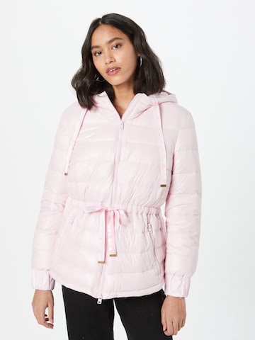 Twinset Between-Season Jacket in Pink: front