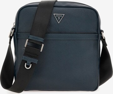 GUESS Crossbody Bag in Blue: front