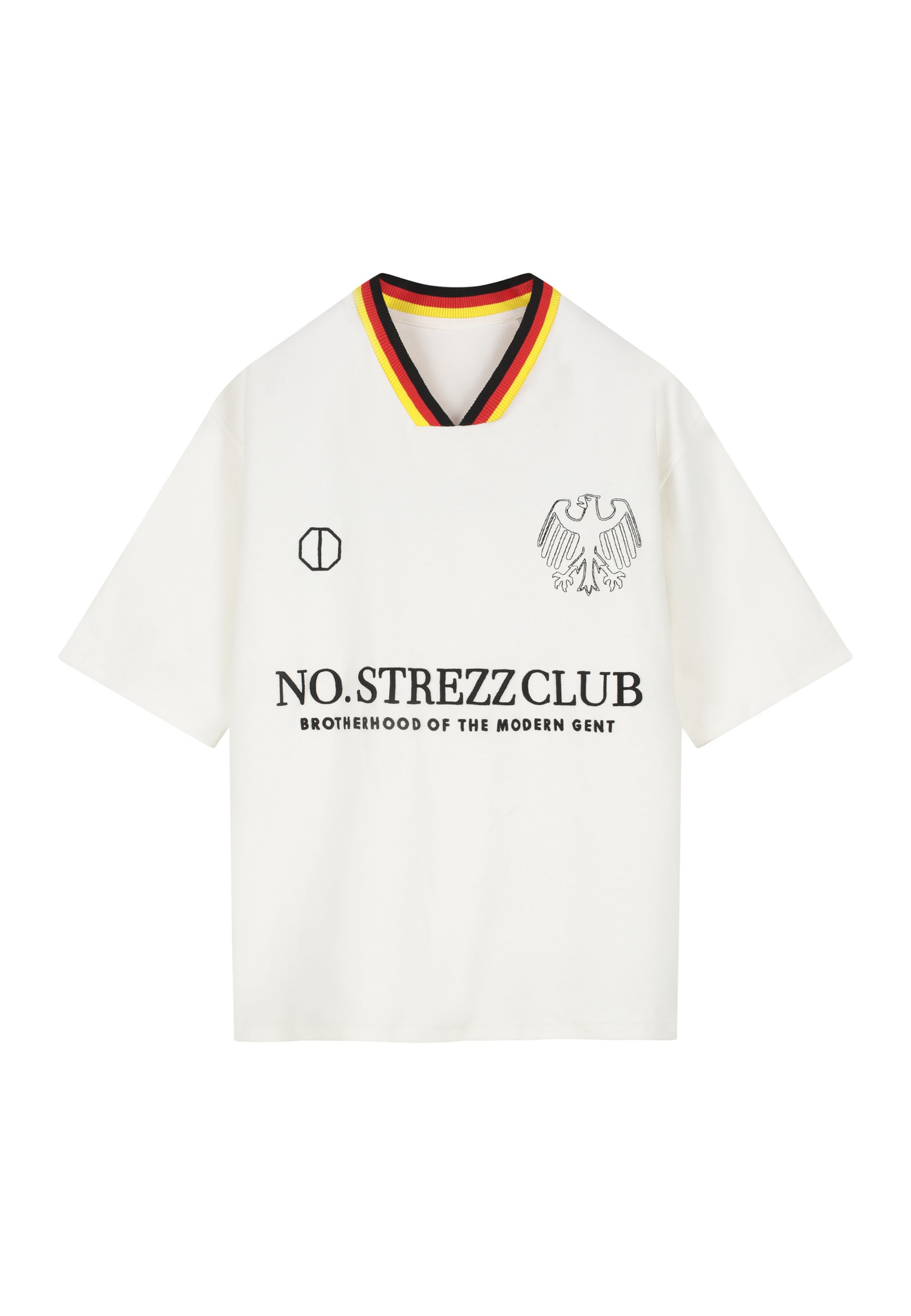 Dstrezzed T-Shirt 'Champ' in Weiß: Vorderseite