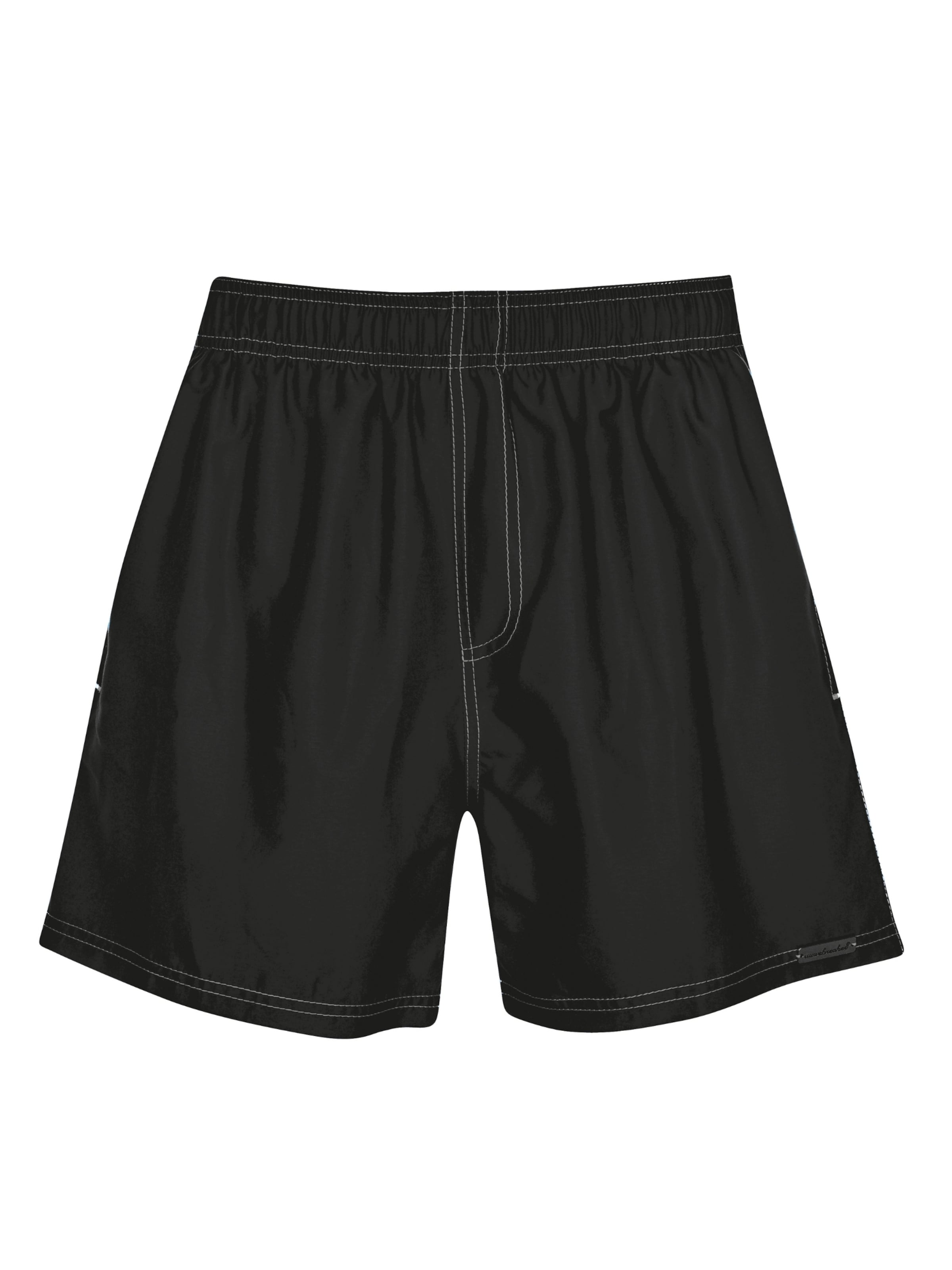 wavebreaker Board Shorts in Black: front