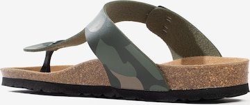 Bayton T-bar sandals 'MERCURE' in Green