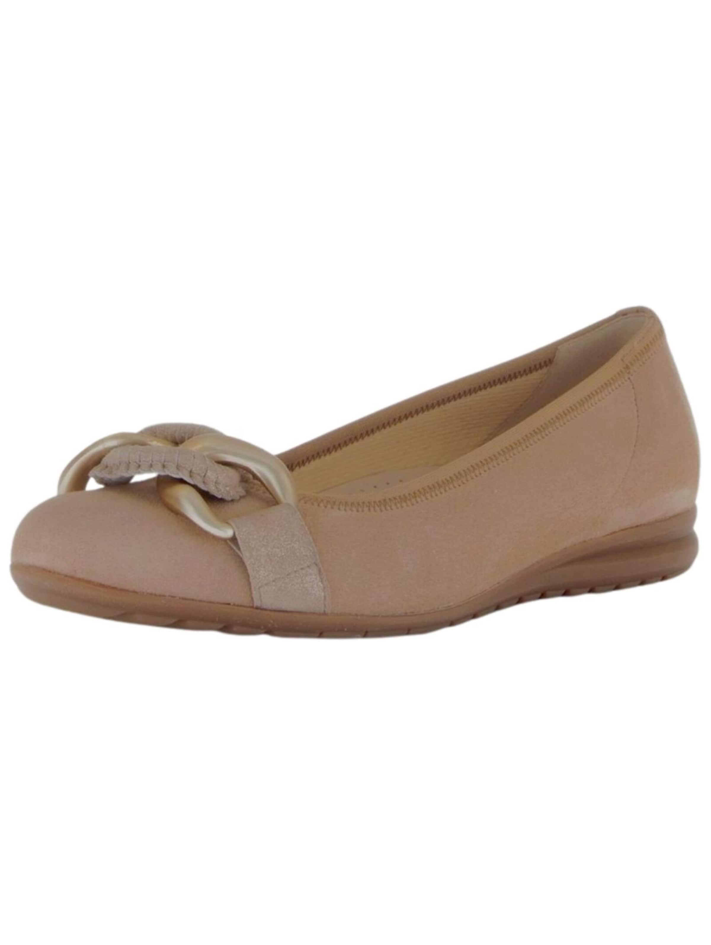 Ballerina di GABOR in beige: frontale