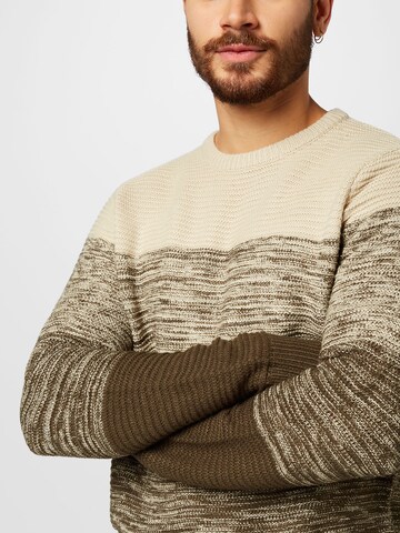 BRAVE SOUL Sweater 'HAMZA' in Green