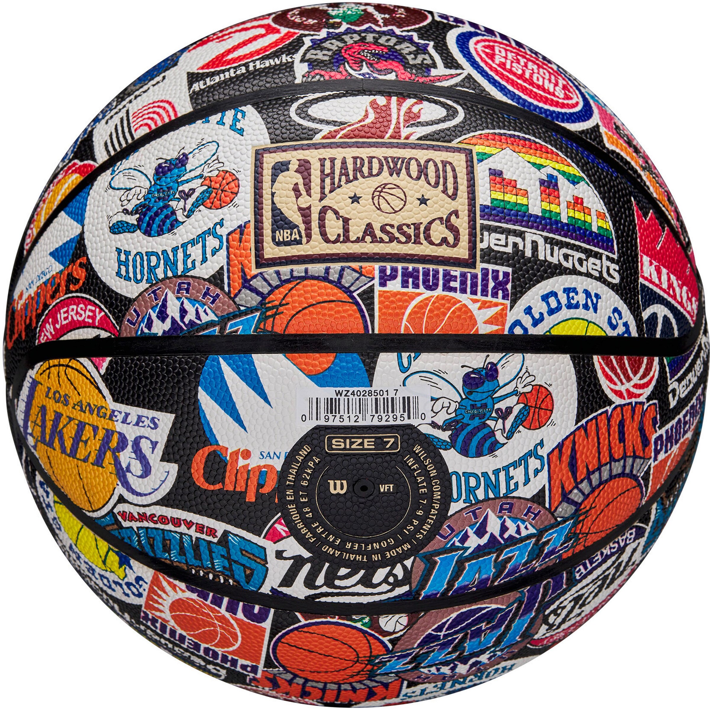 WILSON Ball 'NBA All Team Retro' in Mixed colors