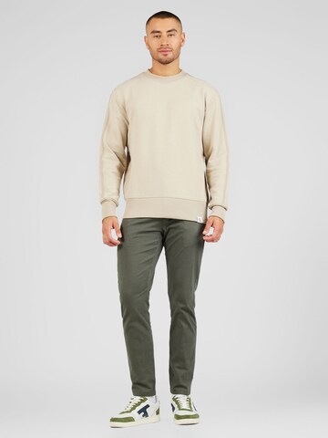 Calvin Klein Jeans Sweatshirt in Beige