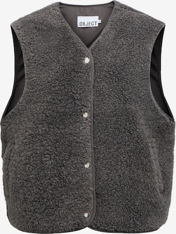 OBJECT - Chaleco 'Ella' en gris: frente