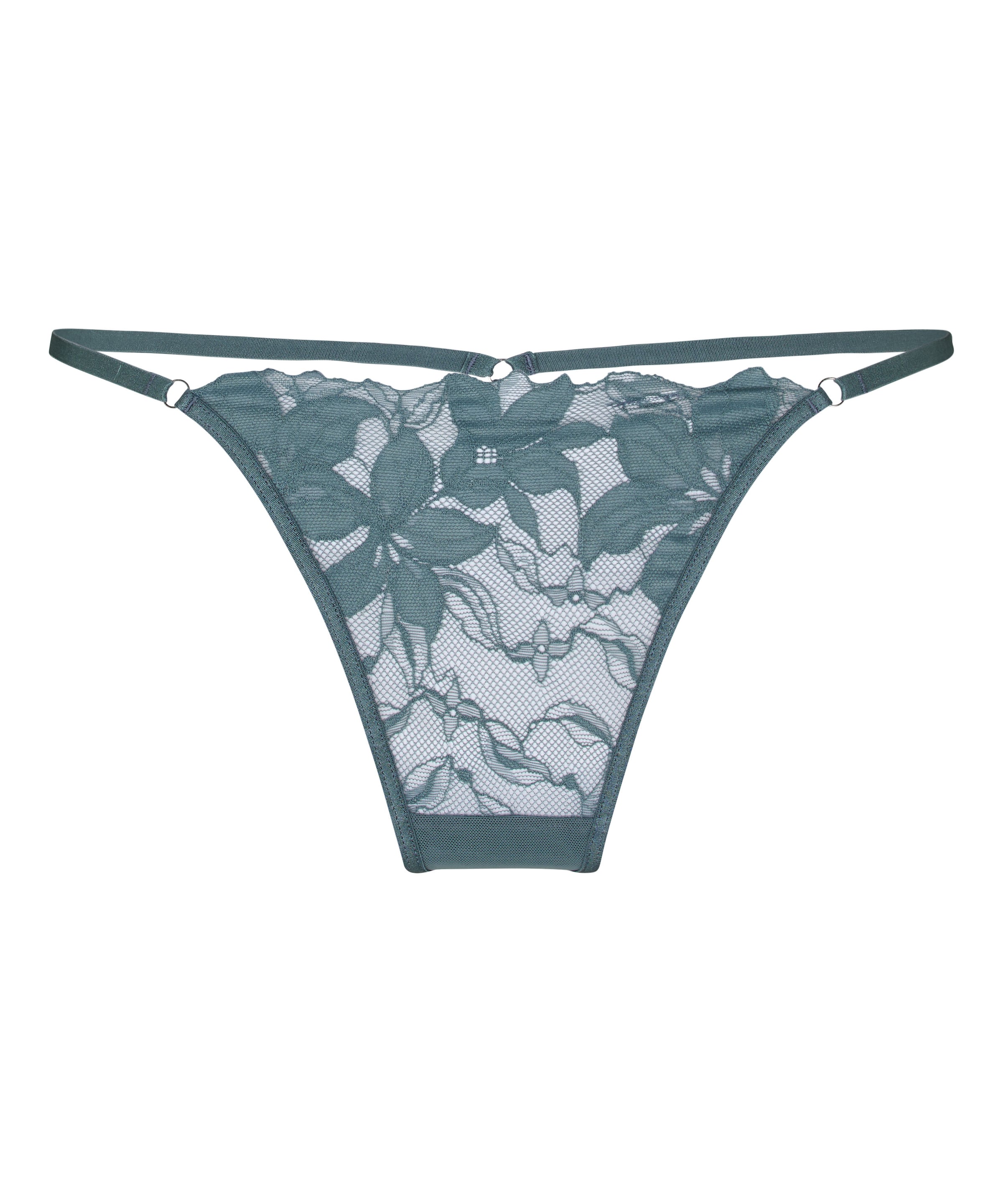 String Hunkemöller en bleu : devant