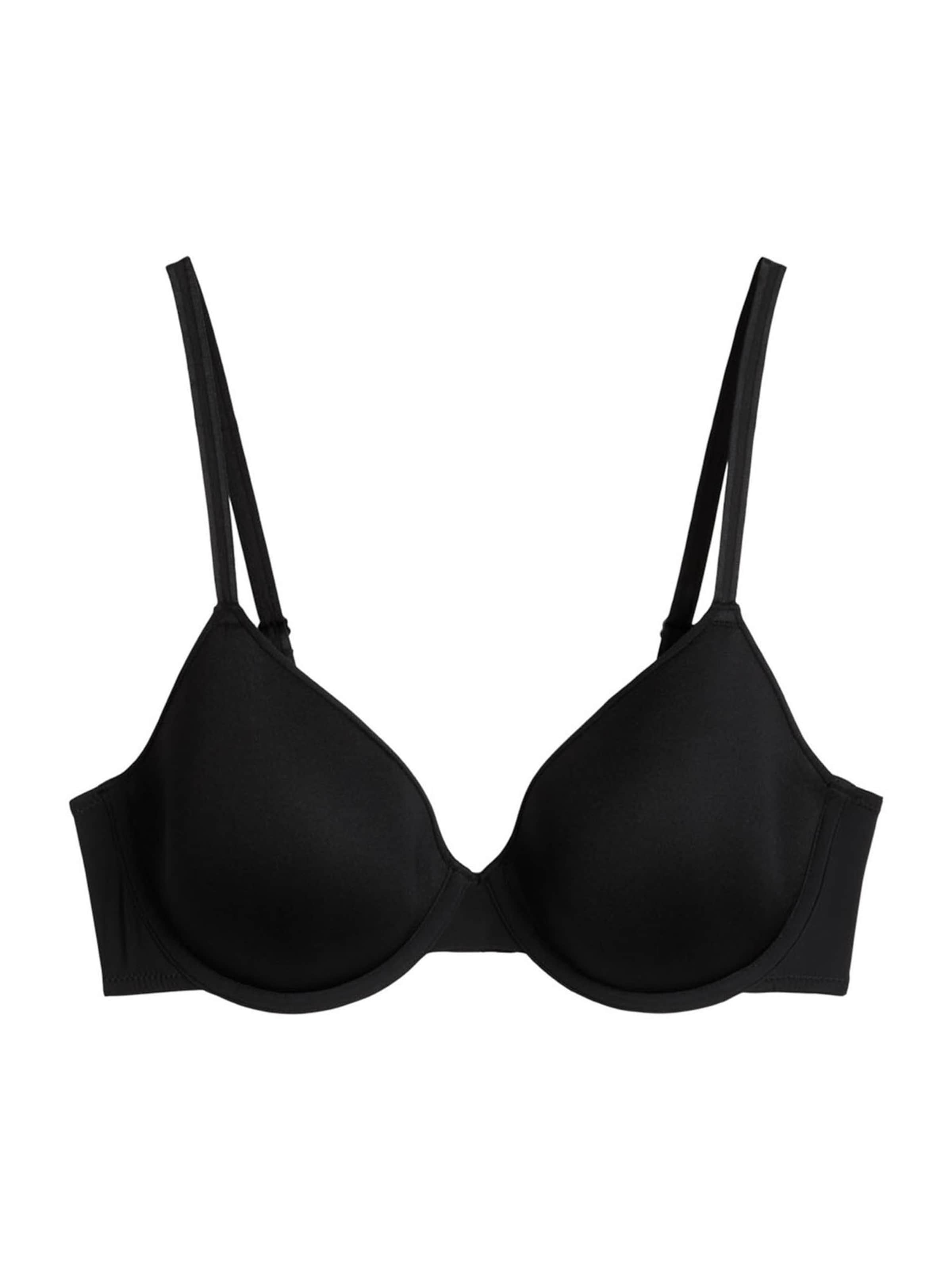 Marc O'Polo Triangel BH ' 3D-Polster ' in Zwart: voorkant