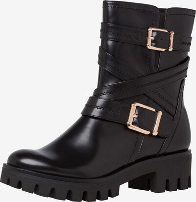 Botine TAMARIS pe auriu / negru, Vizualizare produs