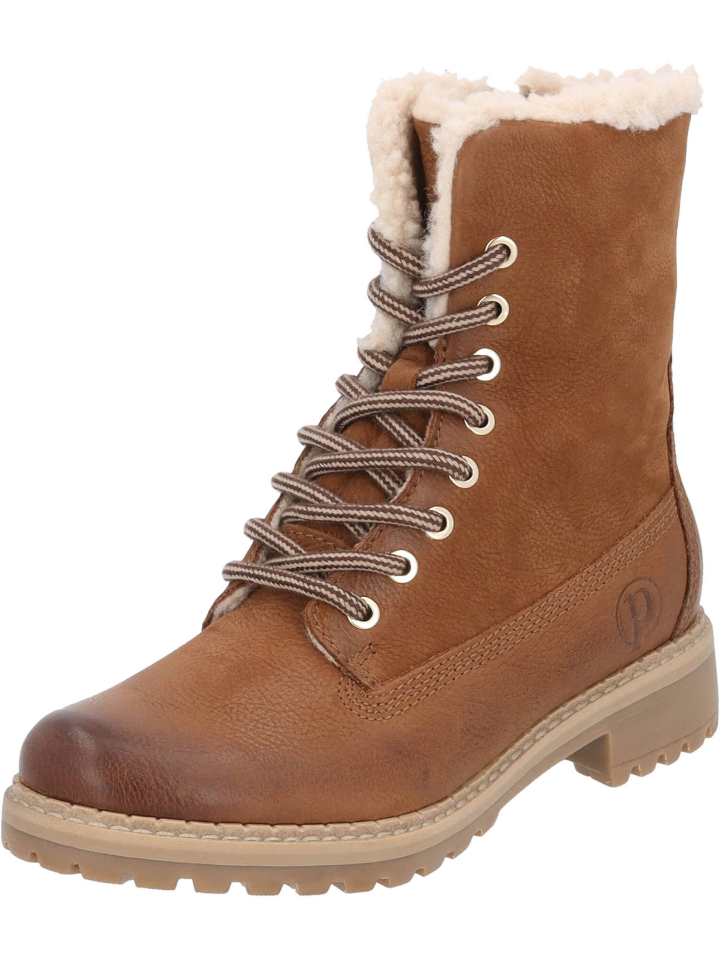 Palado Μποτάκι με κορδόνια 'Olib' σε καφέ: μπροστά