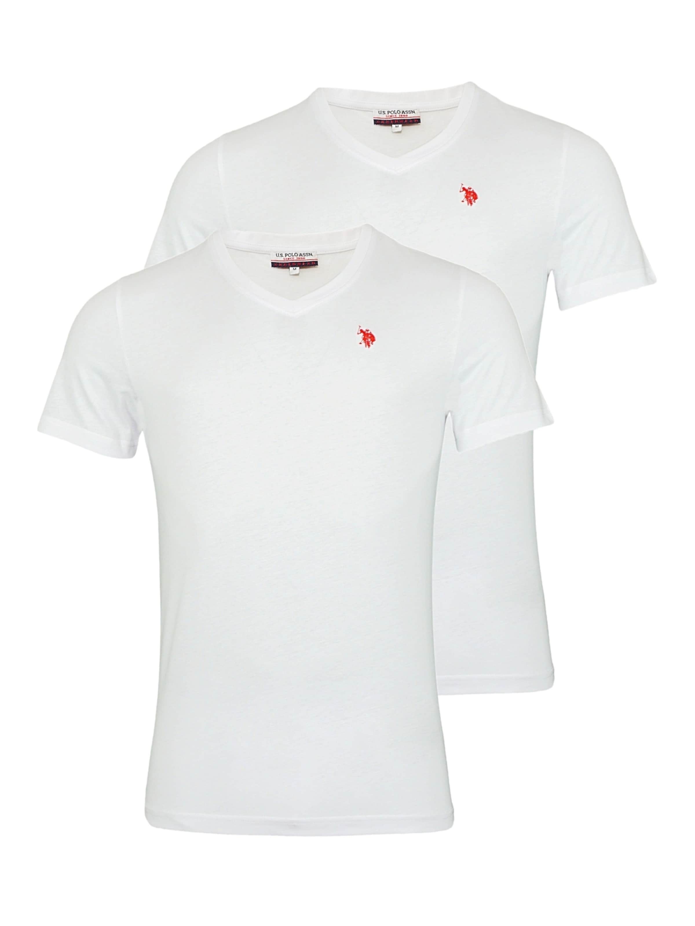U.S. POLO ASSN. Bluser & t-shirts i hvid: forside