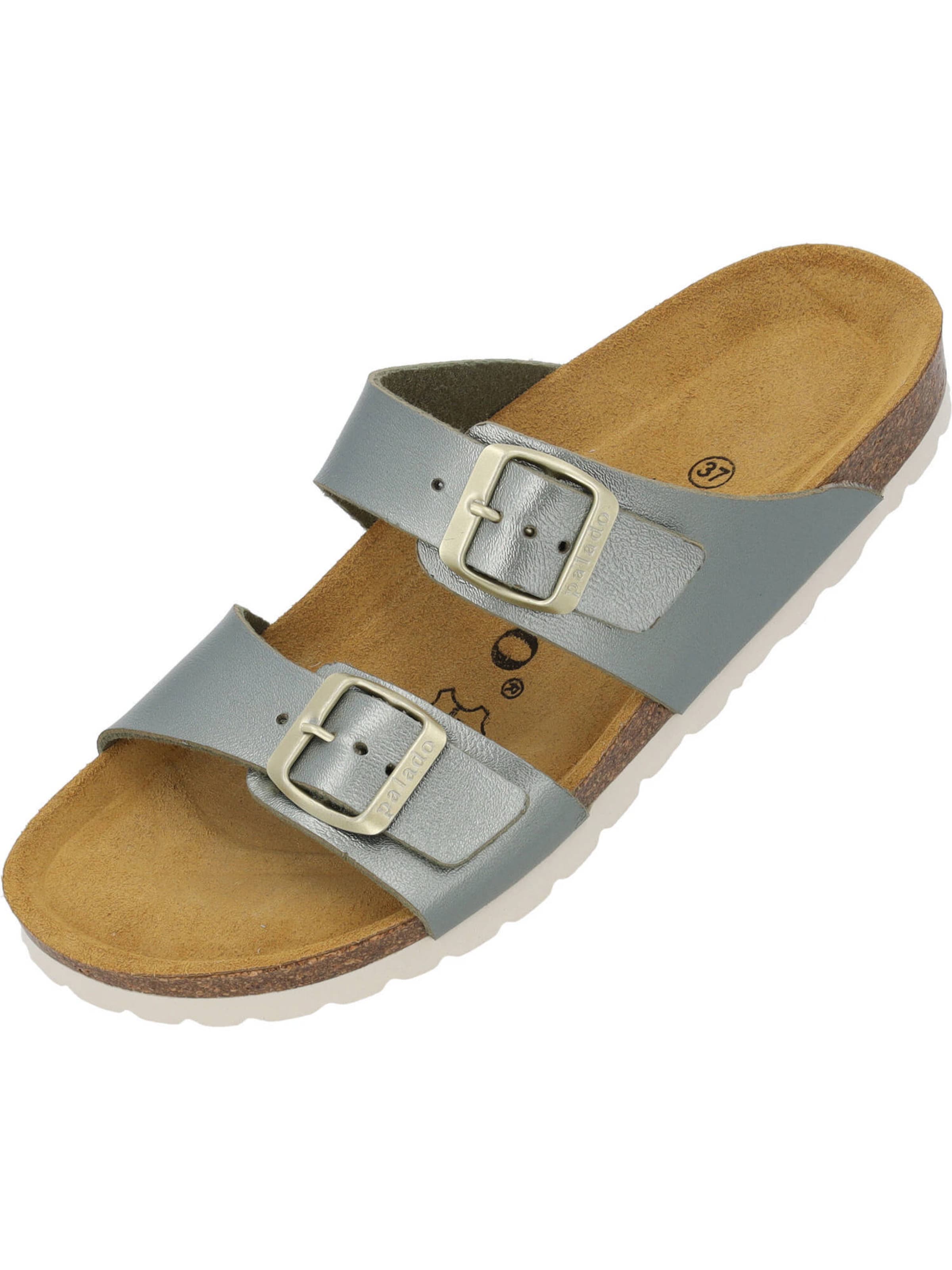 Palado Mule 'Samos PF' in Green: front