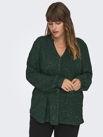ONLY Carmakoma - Blusa 'JOSEE ' en azul