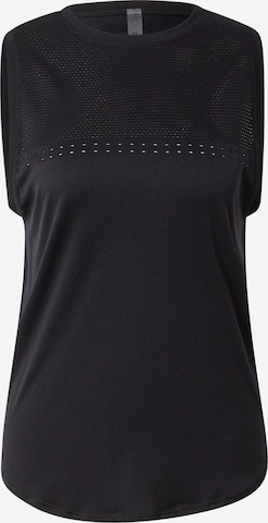 Varley Sports Top in Black: front