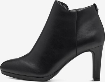 TAMARIS Ankle boots in Black