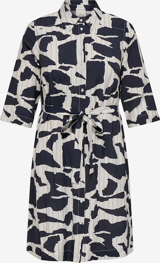 Palaidinės tipo suknelė 'CARMisia' iš ONLY Carmakoma, spalva – juoda / balta, Prekių apžvalga