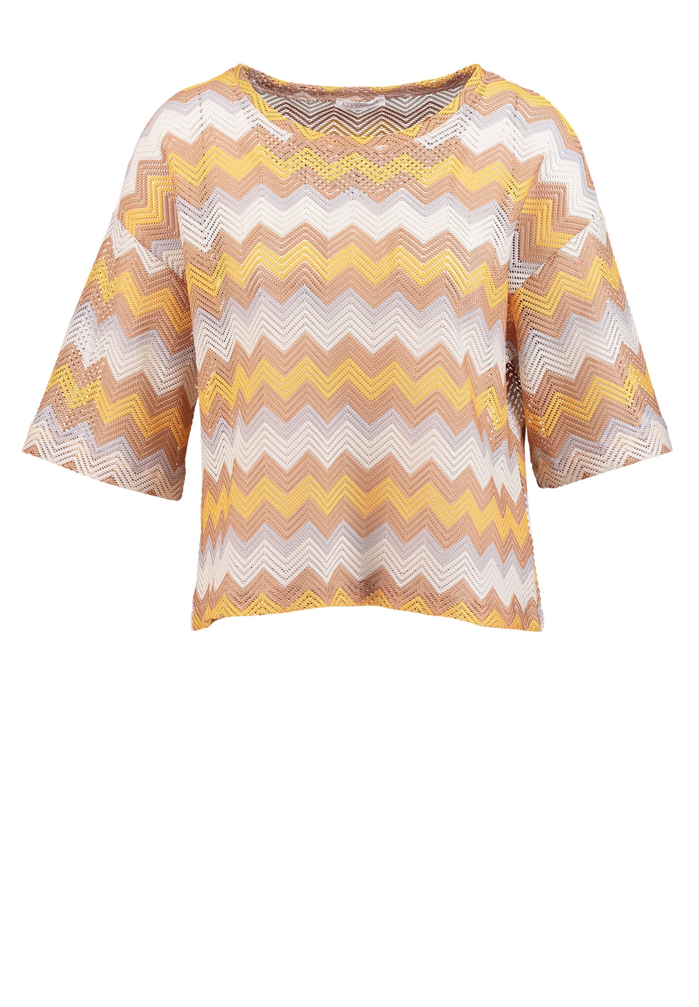 T-shirt 'Anni' Key Largo en jaune : devant