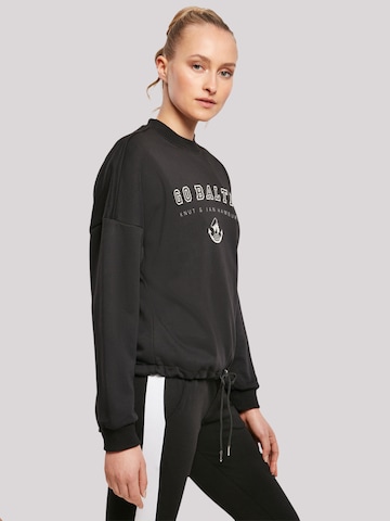 F4NT4STIC Sweatshirt 'Go Baltic Knut & Jan Hamburg' in Black