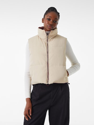 Bershka Bodywarmer in Rood