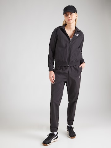 Completo per l'allenamento di PUMA in nero: frontale