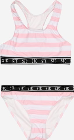 STACCATO Bustier Bikini i pink: forside