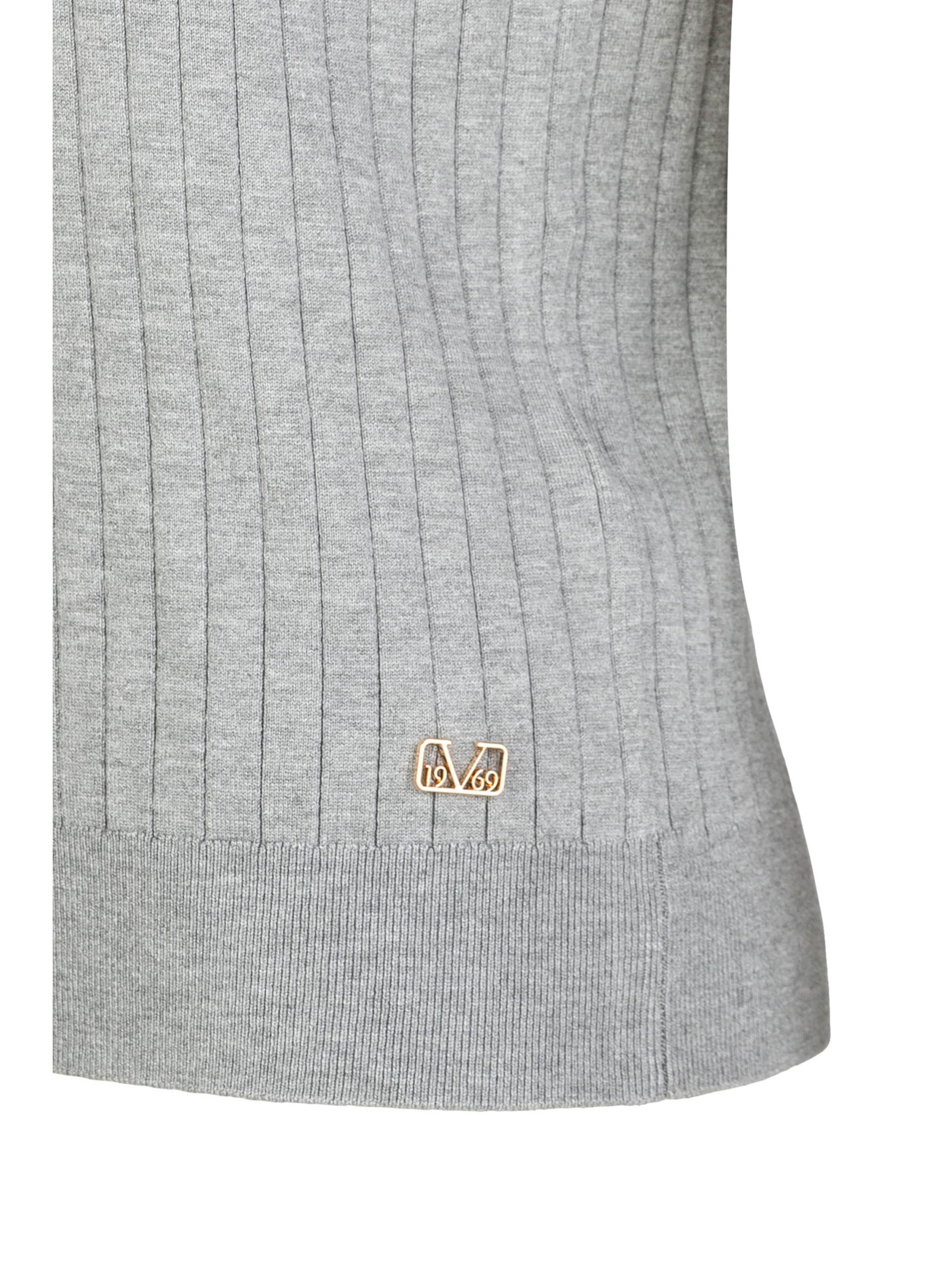 19V69 ITALIA Shirt 'Cate' in Grau