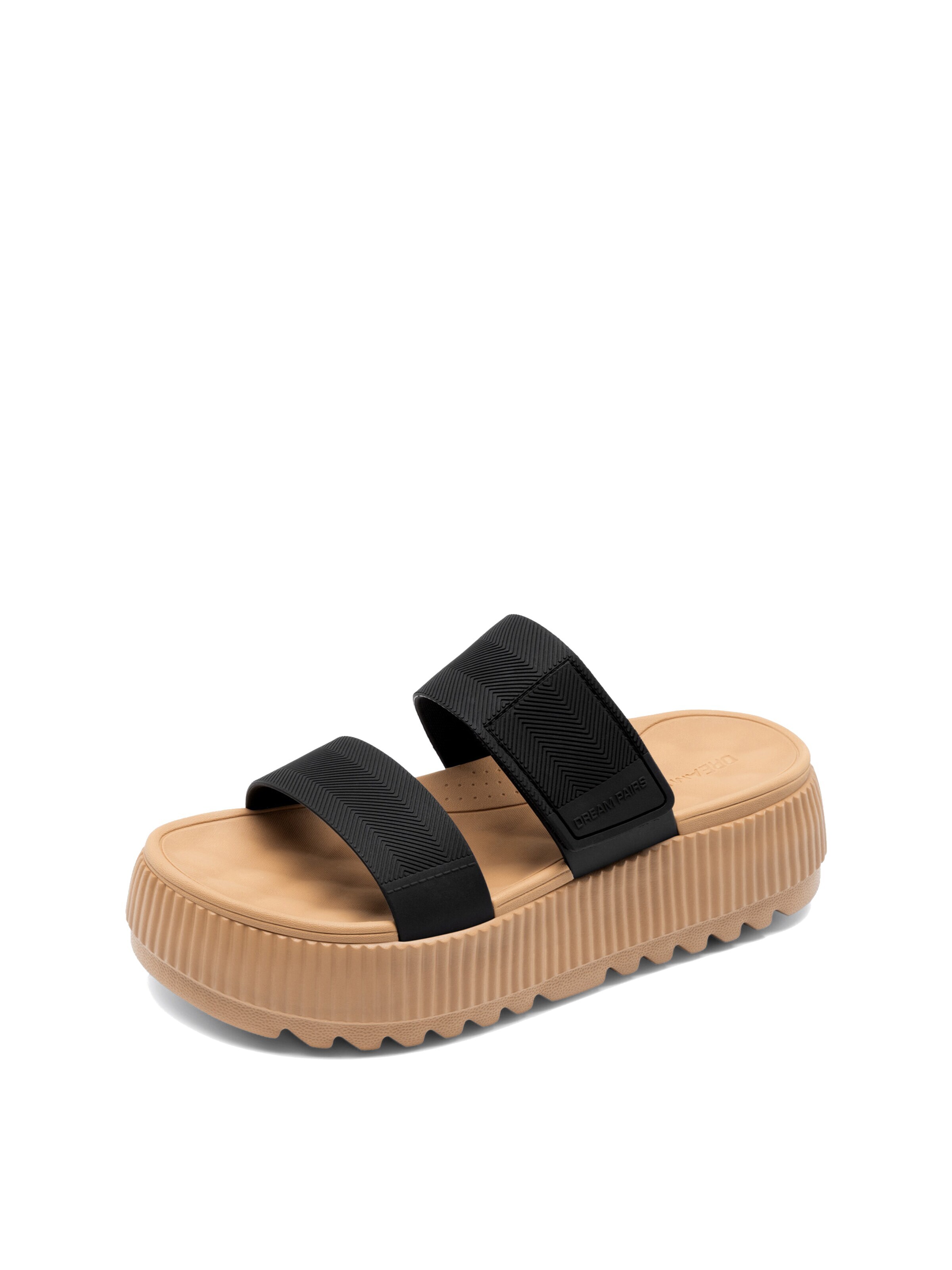 Zoccoletto di Dream Pairs in nero: frontale