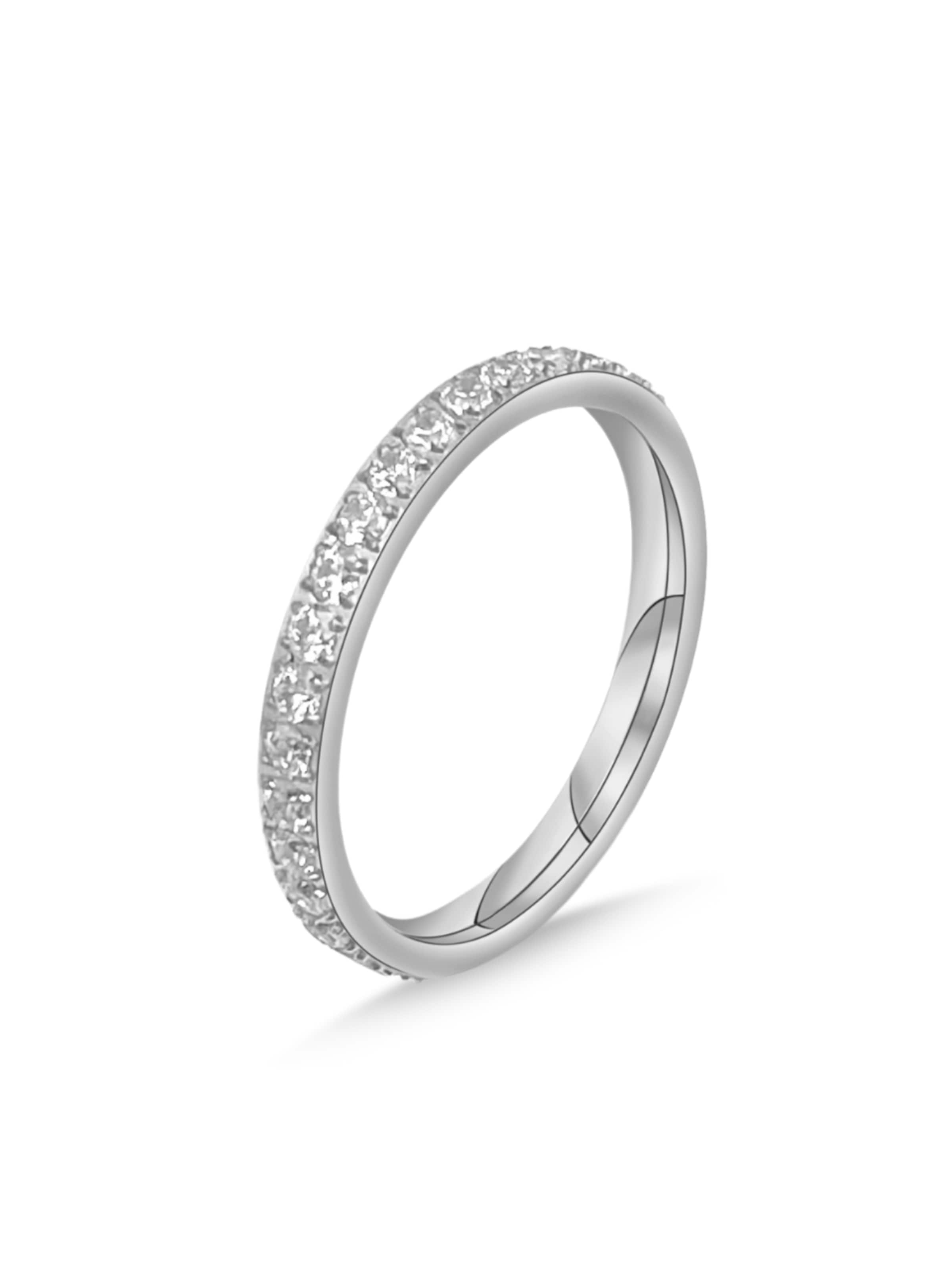 Pure Schmuck Ring 'Deluxe' in Silver: front