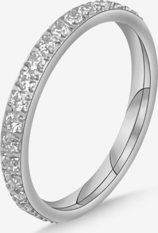 Pure Schmuck Ring 'Deluxe' in Silver: front