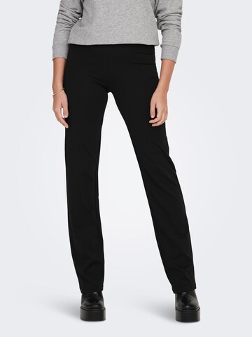 ONLY Regular Pants 'Paige' in Black: front