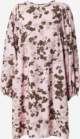 ICHI Платье в Ярко-розовый: спереди